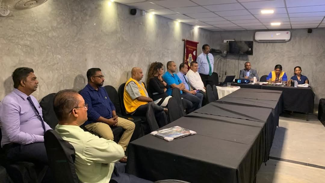  Addressing the Assembly by Taking Membership of the 306 A1 Moratuwa Club of the International Lions Club Image 1